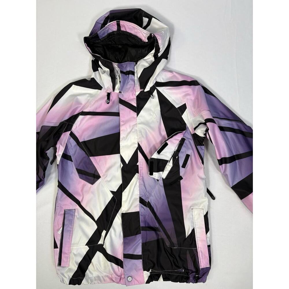 Volcom Nimbus Snowboard Ski Jacket Thermal Geomet… - image 2